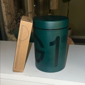Brand new AG1 Green Storage Canister and new (bigger) scoop